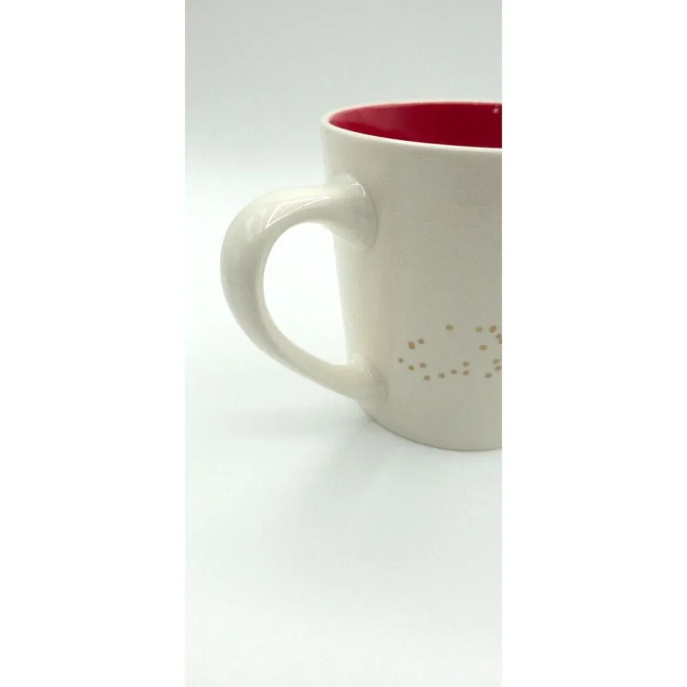 Whimsical Gnome Love Heart Coffee Mug With Romantic Valentines Design - Picture 7 of 7
